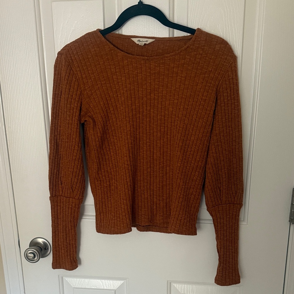 Madewell Rust Sweater